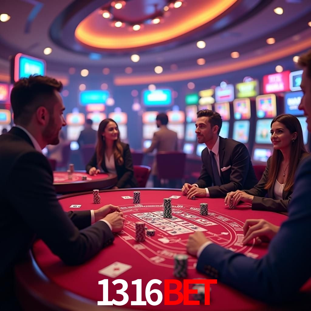 A Experiência Imersiva dos Cassinos Ao Vivo no 1316bet